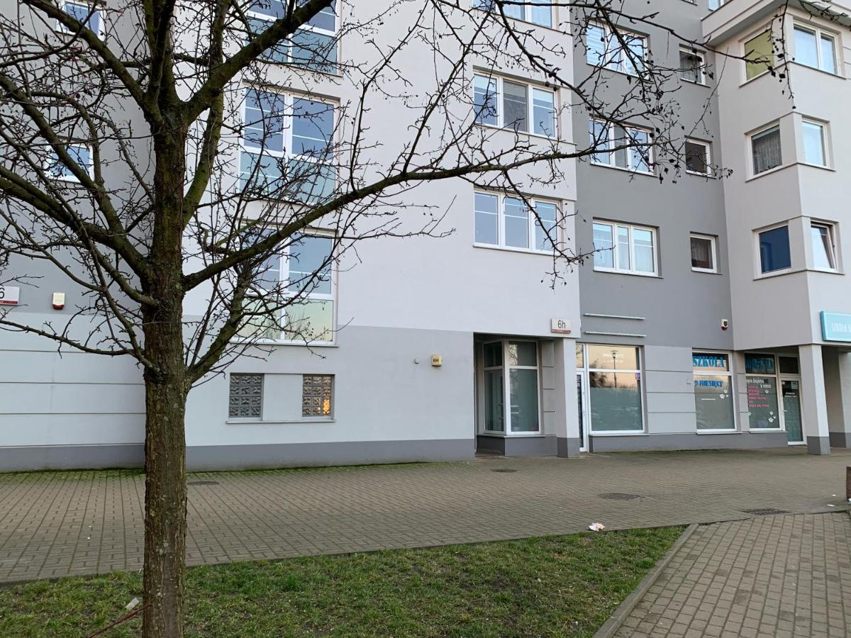 Kawalerka Gdansk Zaspa Buitenkant foto