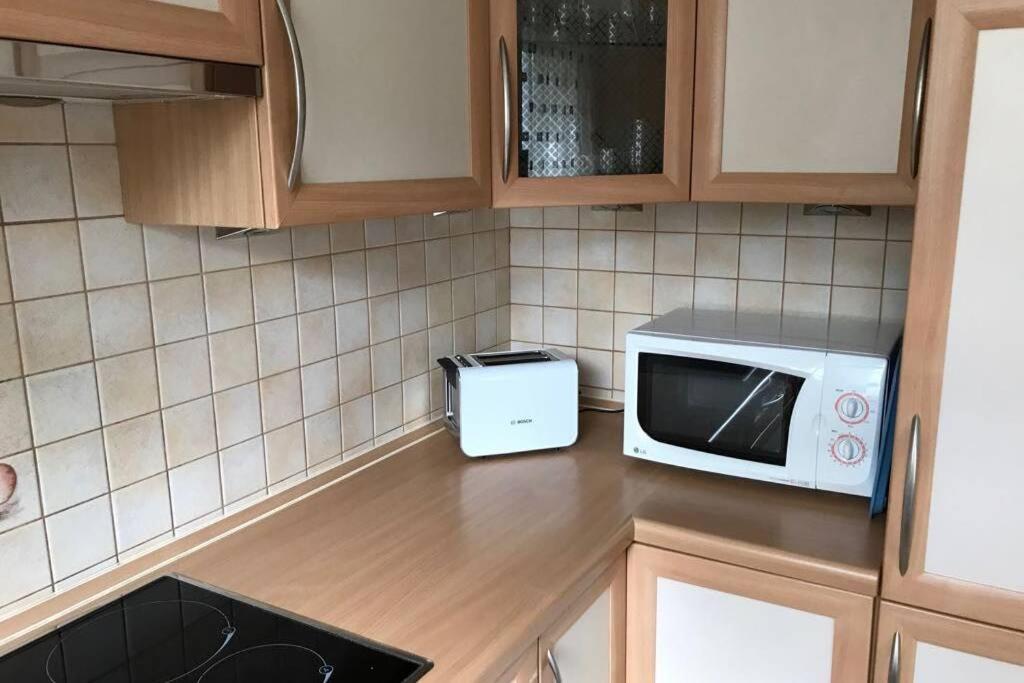 Kawalerka Gdansk Zaspa Buitenkant foto