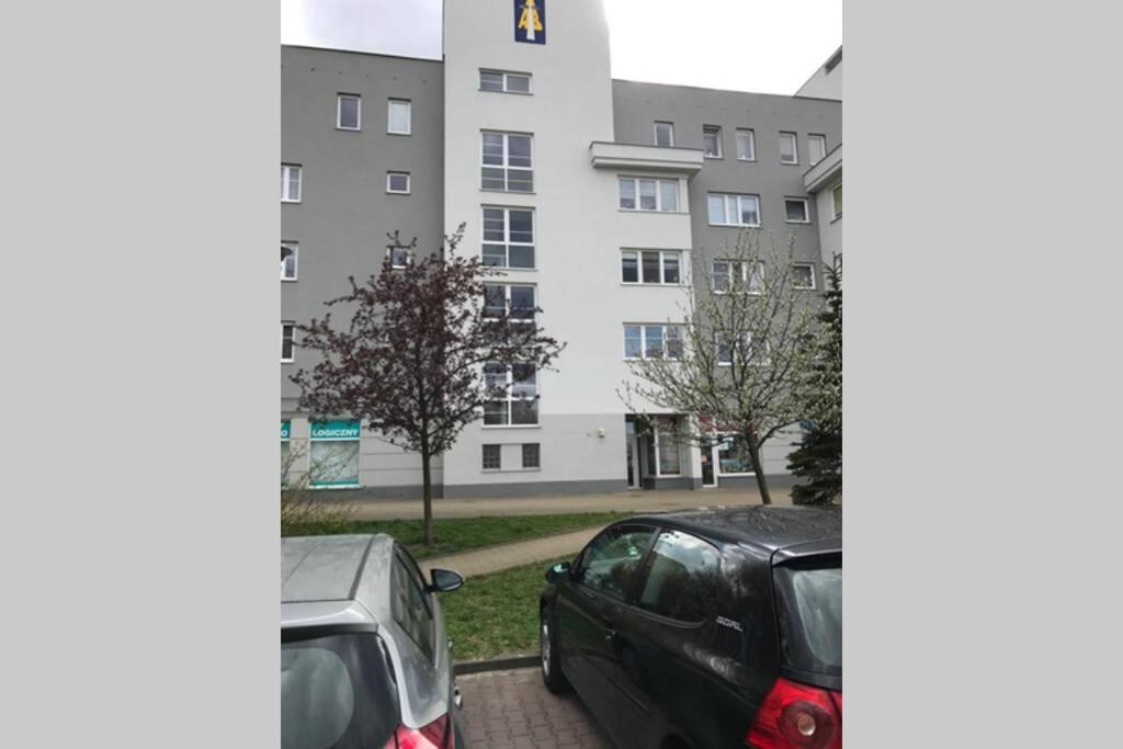 Kawalerka Gdansk Zaspa Buitenkant foto